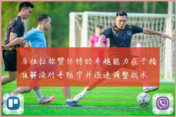 马祖拉称赞怀特的卓越能力在于精准解读对手防守并迅速调整战术